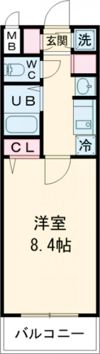 レオンコンフォート神戸西の間取り画像
