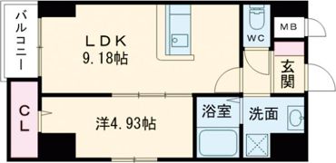 ラフェリシア海岸通の間取り画像