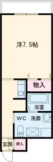 フキ三宮ビルの間取り画像