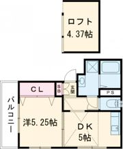 TERUMA MARE鷹匠町の間取り画像