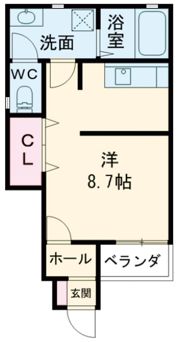 エターナルシー大観町の間取り画像