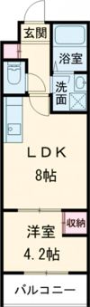 クラブメゾン明石樽屋町の間取り画像