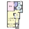 サンライズ滝の沢Aの間取り画像