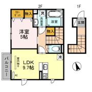 エルスールJの間取り画像