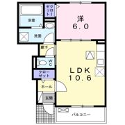 メゾンアレンヌⅠの間取り画像