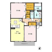 パークフラッツの間取り画像