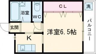 マリス北野の間取り画像