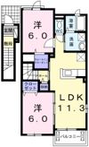 マサージュの間取り画像