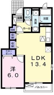 ソーレ・メゾンⅡの間取り画像