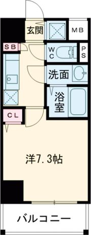 レジデンス神戸レガーロの間取り画像