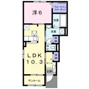 メゾン デ リエールの間取り画像
