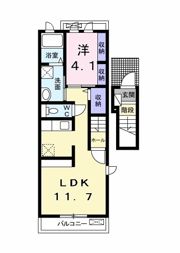 lane 下小路の間取り画像