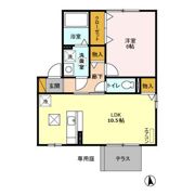 セピアコート A・B棟の間取り画像
