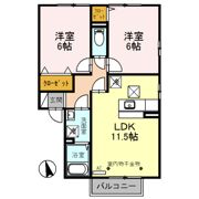 グランツ Aの間取り画像