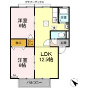 サンフェリカ茶畑 Bの間取り画像