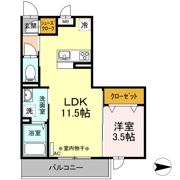 シエルレジデンスの間取り画像