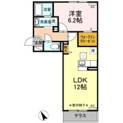 セジュールメグの間取り画像