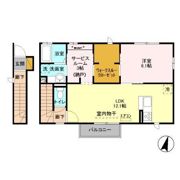 スペランツァ Dの間取り画像