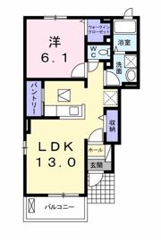 フラーヴの間取り画像