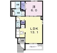 フォレスタⅡの間取り画像