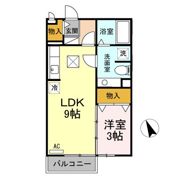 メゾンドテポーレの間取り画像