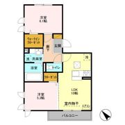 ルシールおおたかの森の間取り画像