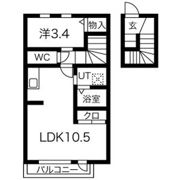 ラ・クラス モリオカの間取り画像