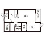 サニーキャッスルの間取り画像