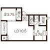 スカイタウンヨシダG3棟の間取り画像