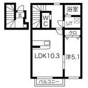 太鷲苑Ⅲ(タイジュエンⅢ)の間取り画像