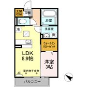 セジュール南仙北の間取り画像