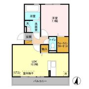 シティ オブ フレグランス Ⅲの間取り画像