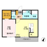ライフマンションA・B Bの間取り画像