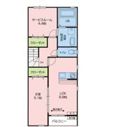 クレスト矢巾の間取り画像