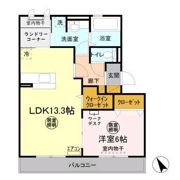 クレーストSの間取り画像