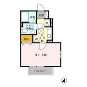 ファミール南花沢の間取り画像