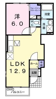 ビサイド スクエアの間取り画像