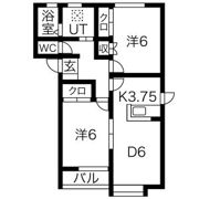 アンソレイエIの間取り画像