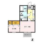 アーバンハイツの間取り画像