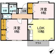 サンシルフィー Cの間取り画像