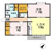 サンシルフィー Cの間取り画像