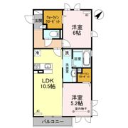 Riche(ﾘｯｼｭ)の間取り画像