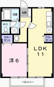エムズフォレストの間取り画像
