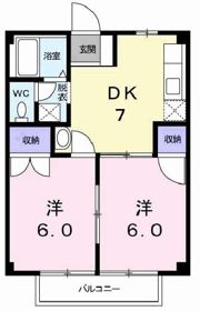 ハイムマコトBの間取り画像