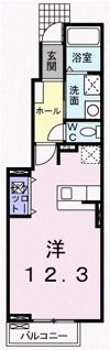 メゾンプラシードⅠの間取り画像