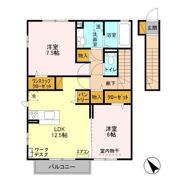サンシャイン道野辺中央 Aの間取り画像