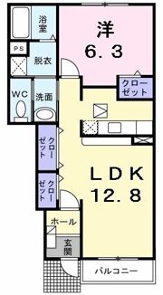 サンク ユキーノの間取り画像