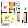 セジュール上坊の間取り画像