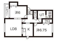 アップルヴィレッジT棟の間取り画像