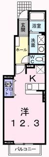 M．ブロッサムⅡの間取り画像